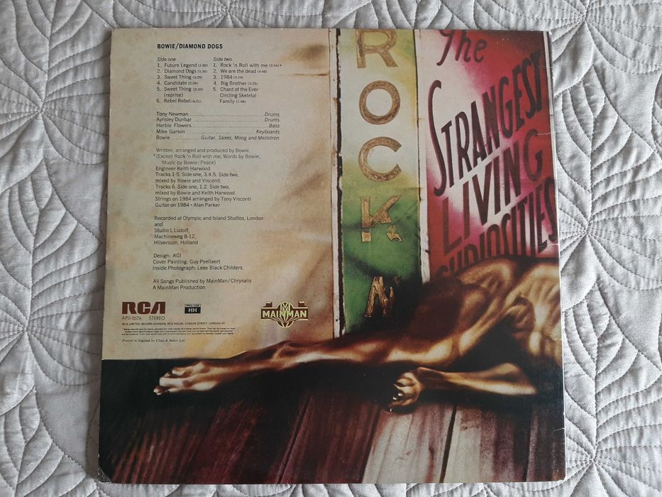 David Bowie - Diamond Dogs - UK - Vinil LP