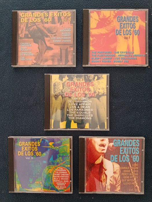 Lote de CD's ( Os + do TOP, Verão em Festa e Anos 60 )