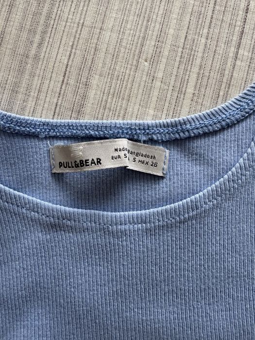 Top azul Pull&Bear