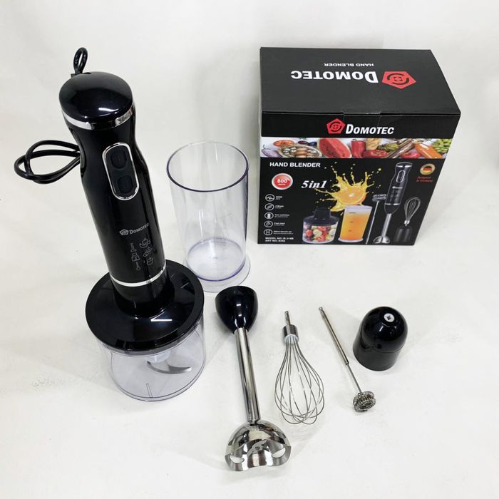 Блендер Domotec занурювальний 5в1 1800 watt