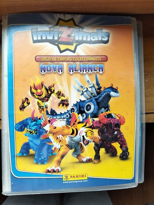 Caderneta Invizimals Nova  Aliança