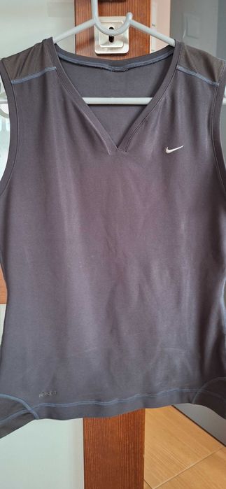 T-shirt M Nike Fit damski sportowy logo haft