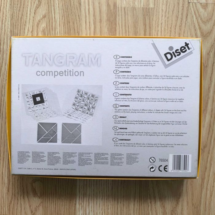 Jogo de Tabuleiro "Tangram Competition" (8+ anos)