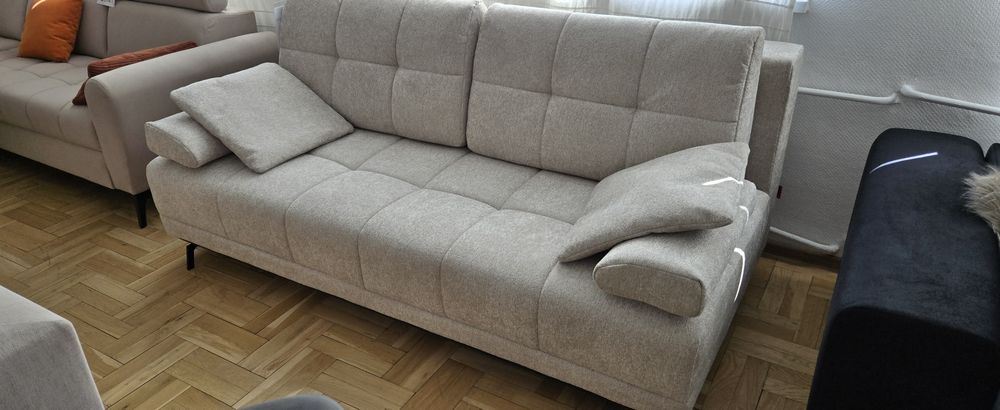 Sofa kanapa 200cm z dużą funkcją spania 160x200 CITY Libro Tabou