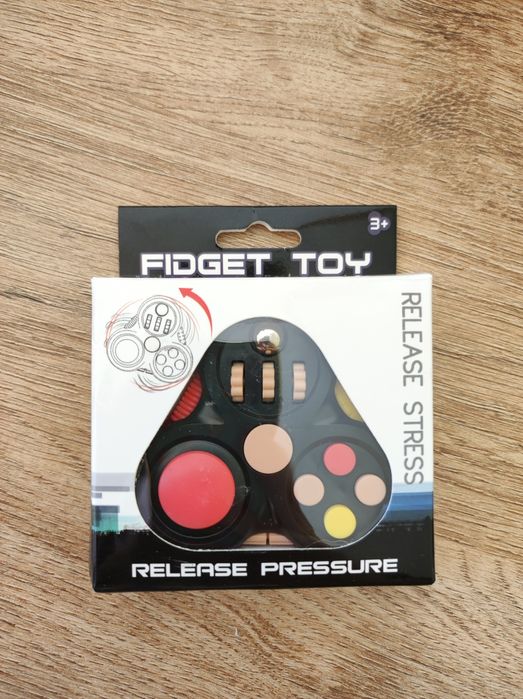 Fidget toy anti stress portátil colorido