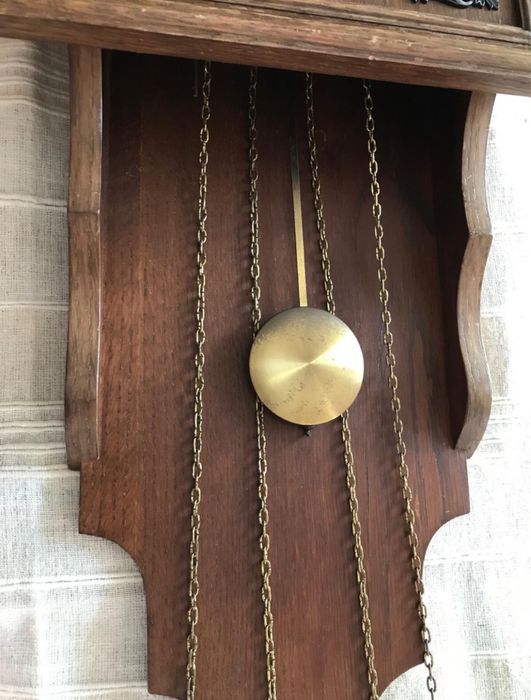 Relógio de Pêndulos de Parede Bayard Vintage