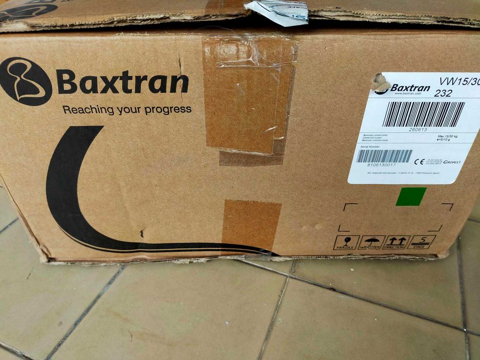 Balança comercial modelo Braxtram  VW 15/30 Kg