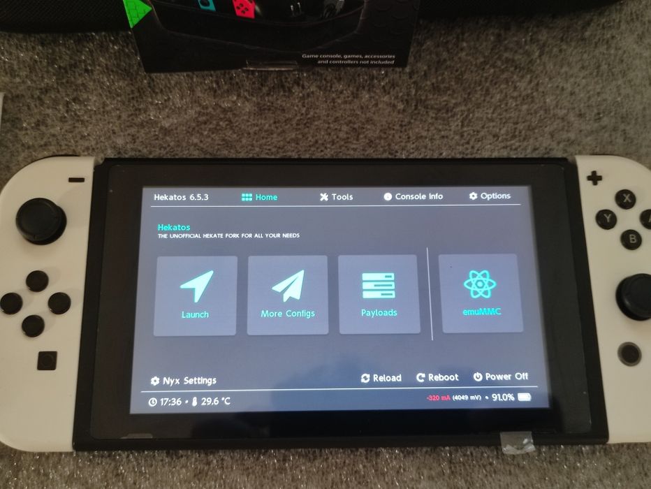 Nintendo Switch V2 Unl0cked Desbl0queado via Hardware Hekate