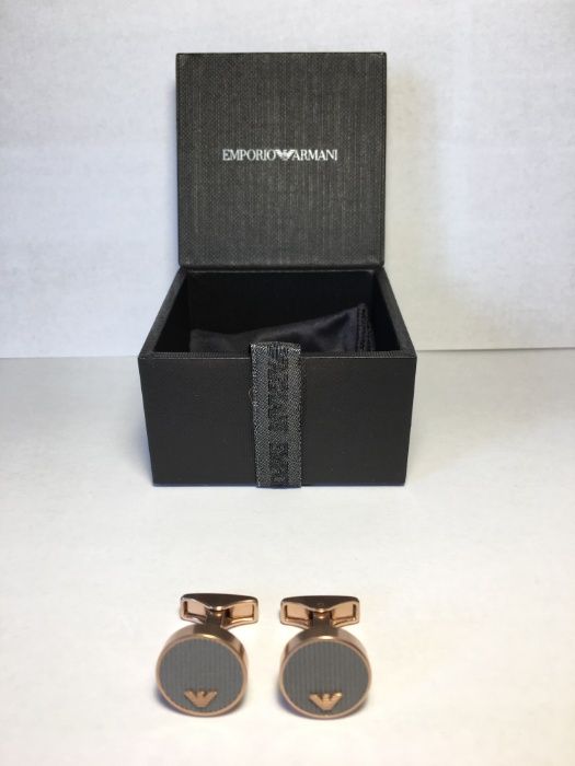 Spinki do mankietów EMPORIO ARMANI - na prezent!