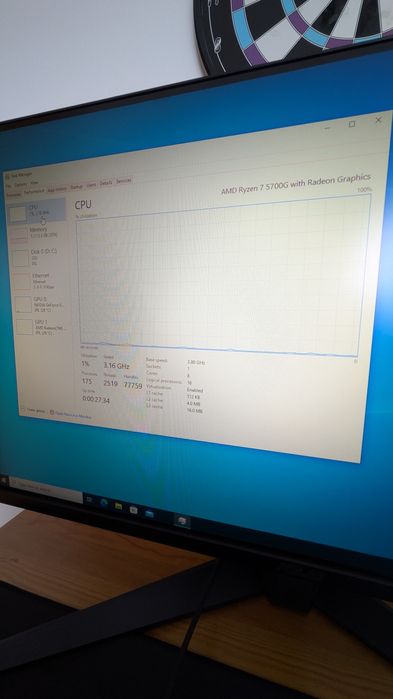 PC Gaming HP Victus Ryzen 7 5700G | NVIDIA GTX 1660 Super | 16GB RAM
