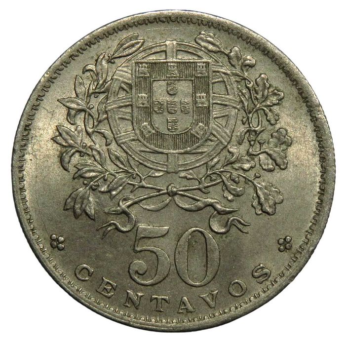 Republica Portuguesa - 50 Centavos 1929 / Quase Soberba.
