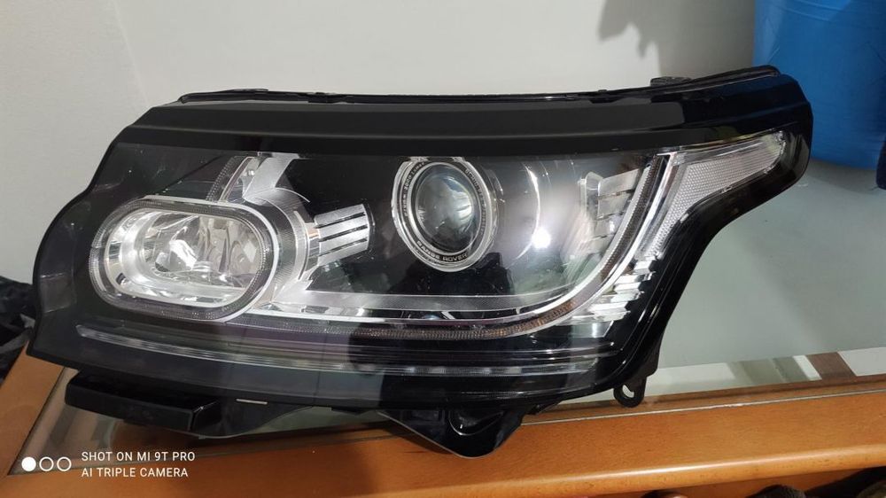 farol esquerdo bi-xenon led landrover Range Rover