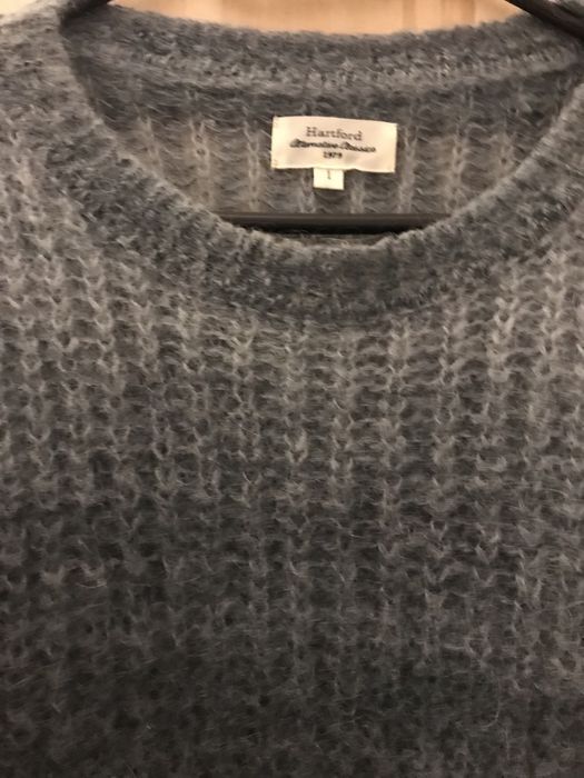 Sweter Hartford szary