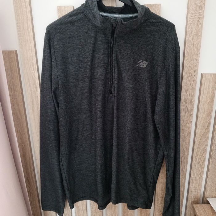 Bluza męska New Balans rozmiar L szara