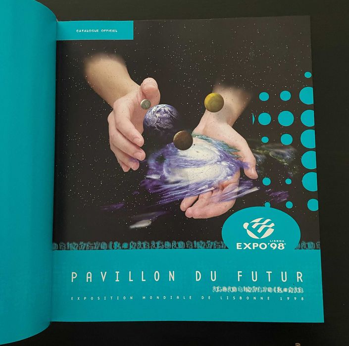 Catálogo "Pavillon du Future" - Edição francesa (Expo 98)