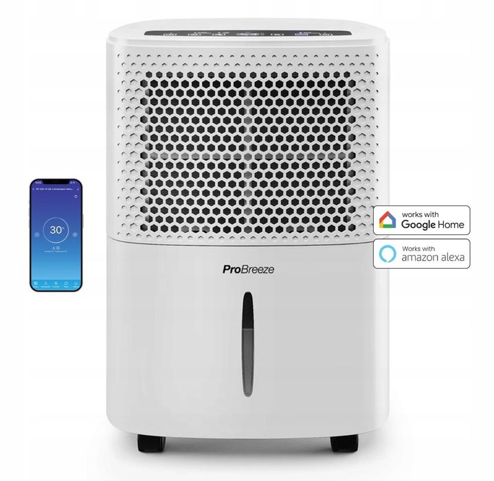 Осушувач повітря Pro Breeze Smart з Wi-Fi 12л / 24год