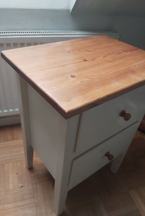 Hemnes Ikea stolik szafka nocna