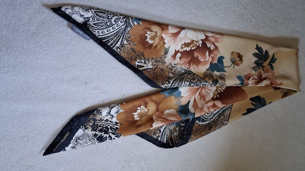 Apaszka jedwab Jammers & Leufgen/ Vintage