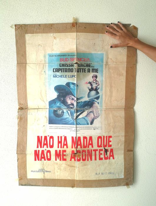 Cartaz de cinema / filme Não Há Nada Que Não Me Aconteça