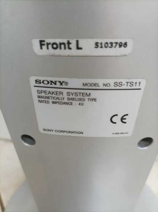 Colunas e um subwoofer Sony SS-TS 11 Surround - Vintage