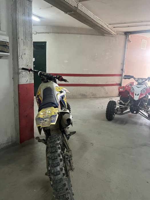 Vendo Suzuki rmz com motor rm 250 2t Matriculada
