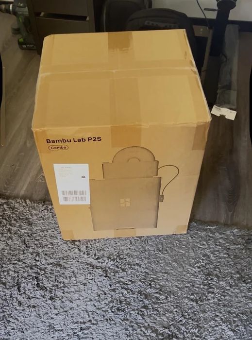 Bambulab p2s combo ams 2 nova na caixa