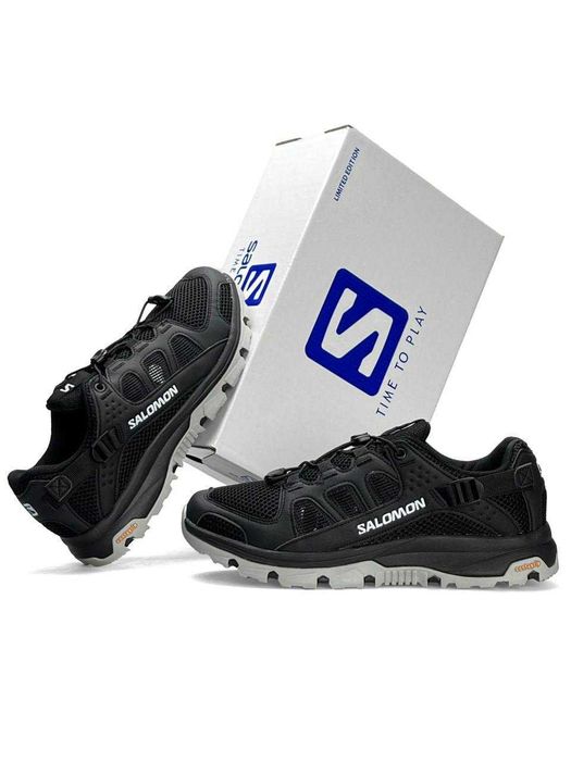 !SALE! Salomon Techamphibian 5 Black Grey 41 42 43 44 44.5 45 сітка літні