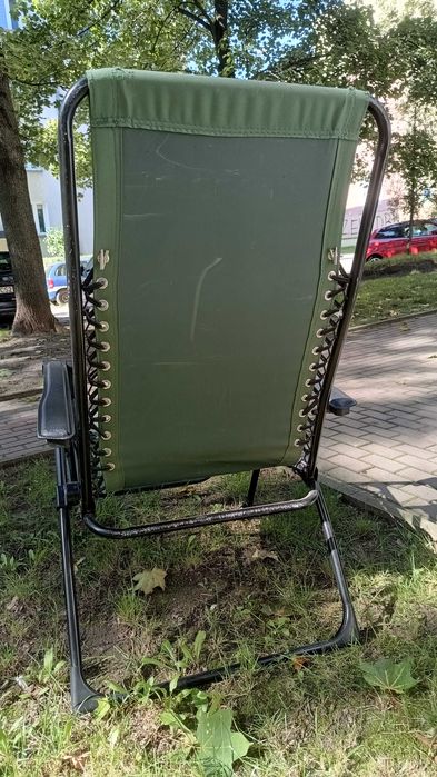 Leżak ogrodowy - składany .