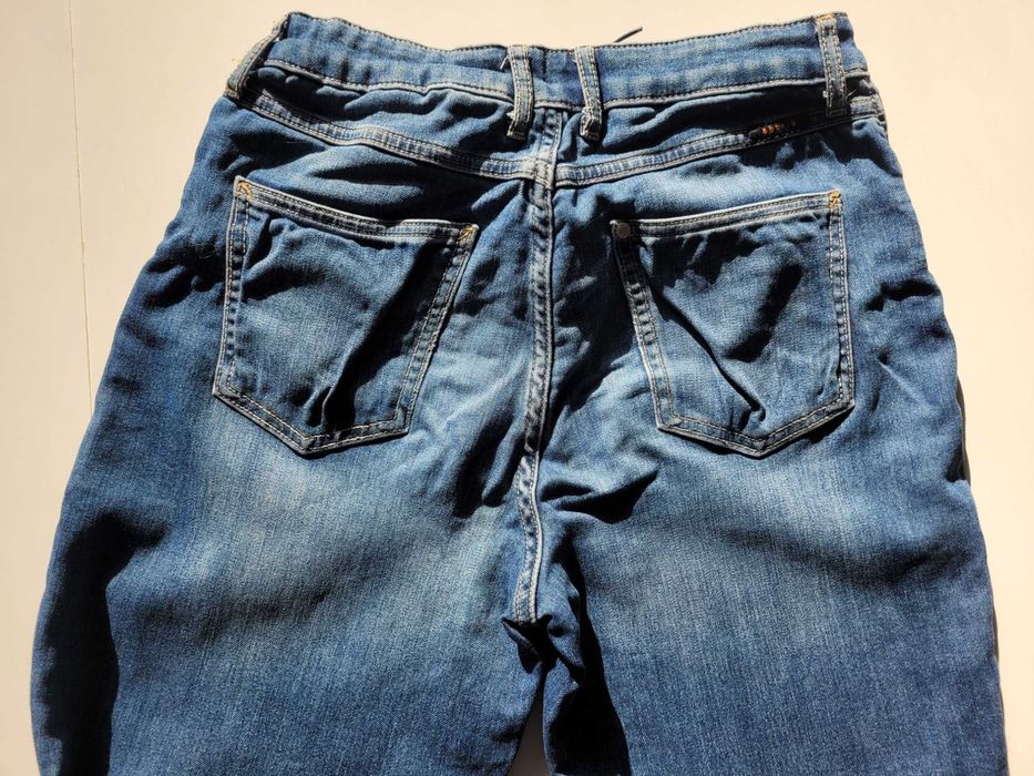 H&M  jeansy spodnie dżinsowe dżinsy joggesy 170