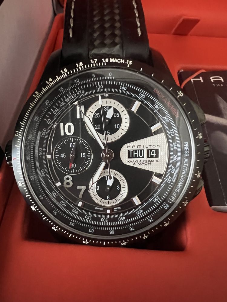 お買い物マラソン限定☆ Hamilton Khaki Aviation X-MachAuto