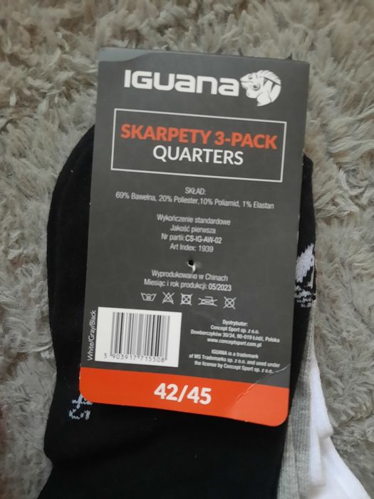 Skarpety Iguana 3-pak rozm 42-45