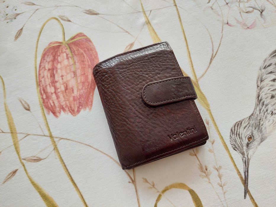 Etui na karty Valentini ze skóry naturalnej