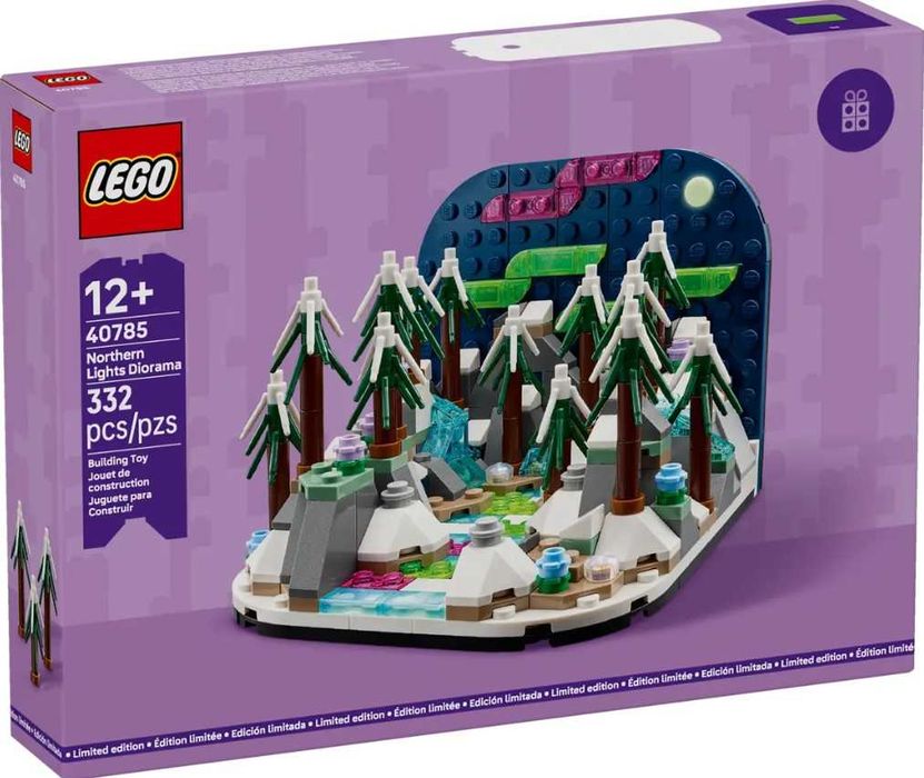 Lego 40785 Diorama de Aurora Boreal [NOVO, EXCLUSIVO]