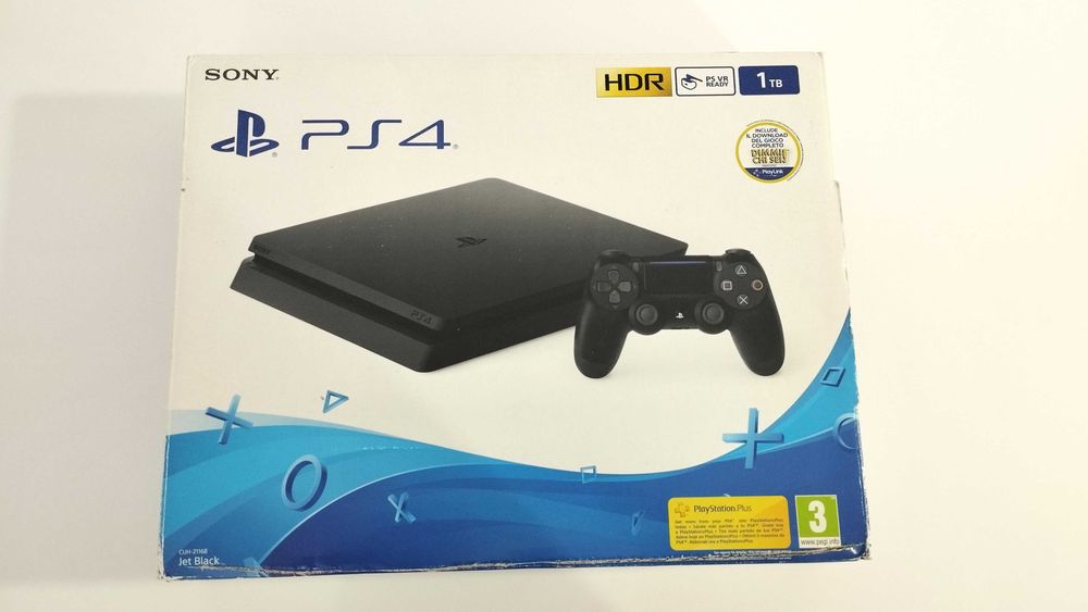 PS4 - Caixa de Consola PS4 Slim 1TB