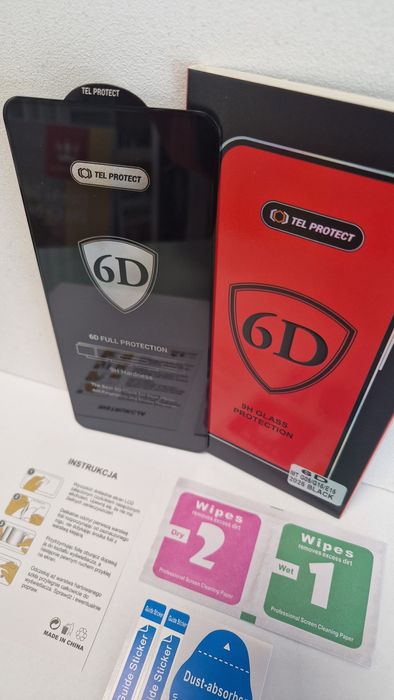 Hartowane szkło Tel Protect Full Glue 6D do Motorola Moto G05/G15/E15