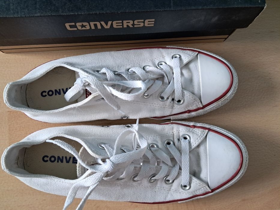 Białe trampki Converse All Star Ox Trampki All Star Ox M7652C r. 39,5