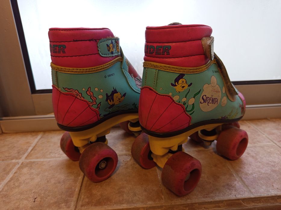 Patins pequena sereia