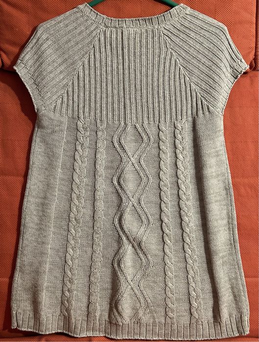 Szara kamizelka, rozmiar 36/38