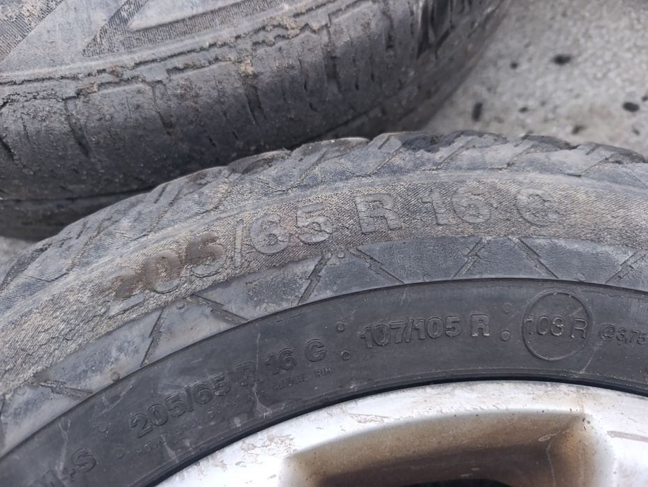 Koła alusy 5x120 opony 205/65/16C VW t5 t6