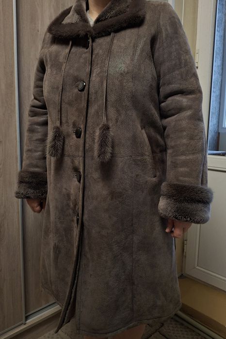 Женская дубленка