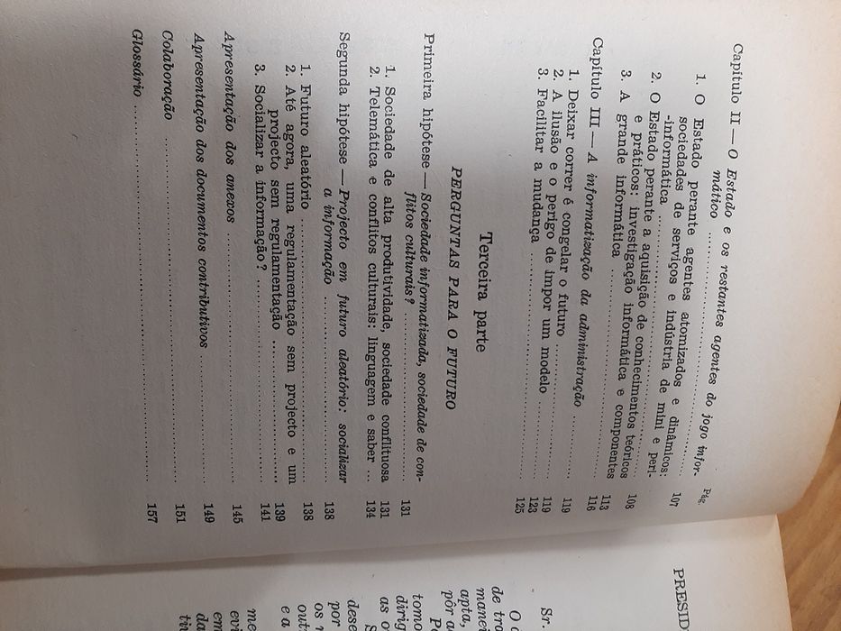 A Informatização da Sociedade de Simon Nora e Alain Minc