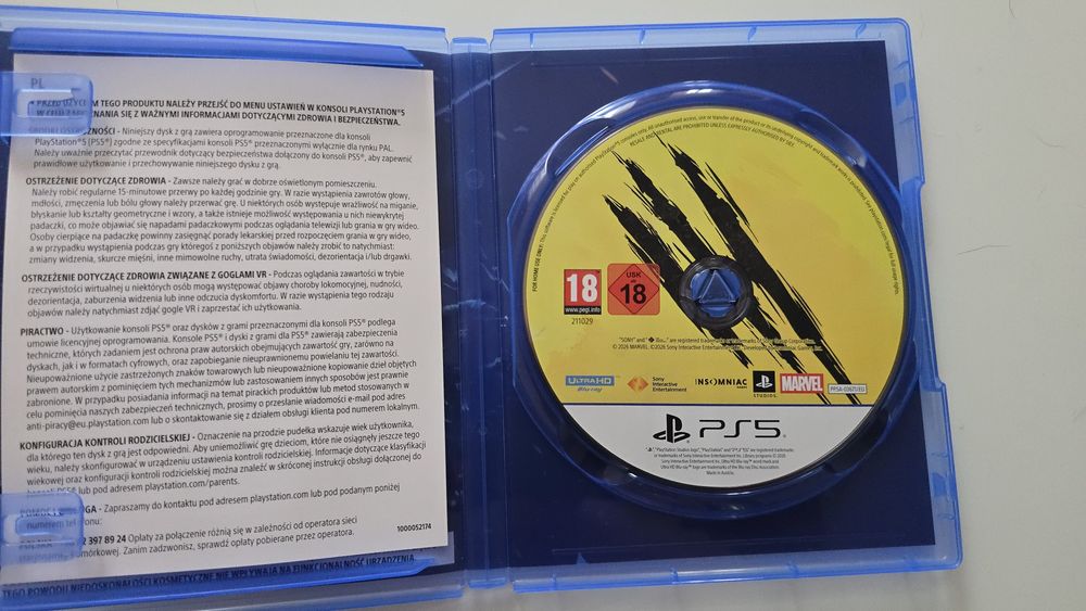 Wolverine PS5 Gra