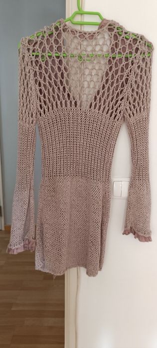 Casaco marca Ferrache rosa velho tamanho S. Usado