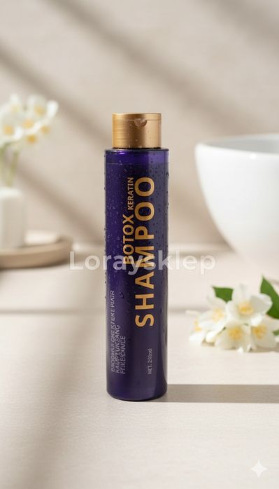 LUXELUX BOTOX KERATIN Szampon do Włosów Kontrolujący Sebum 250ml