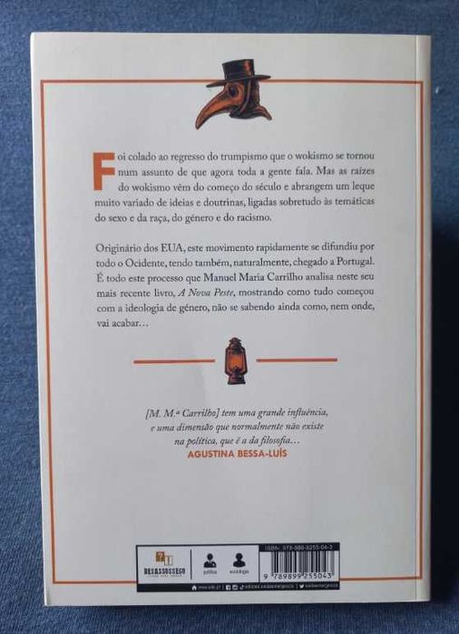 A Nova Peste; Da Ideologia de Género ao Fanatismo Woke - Manuel Maria Carrilho