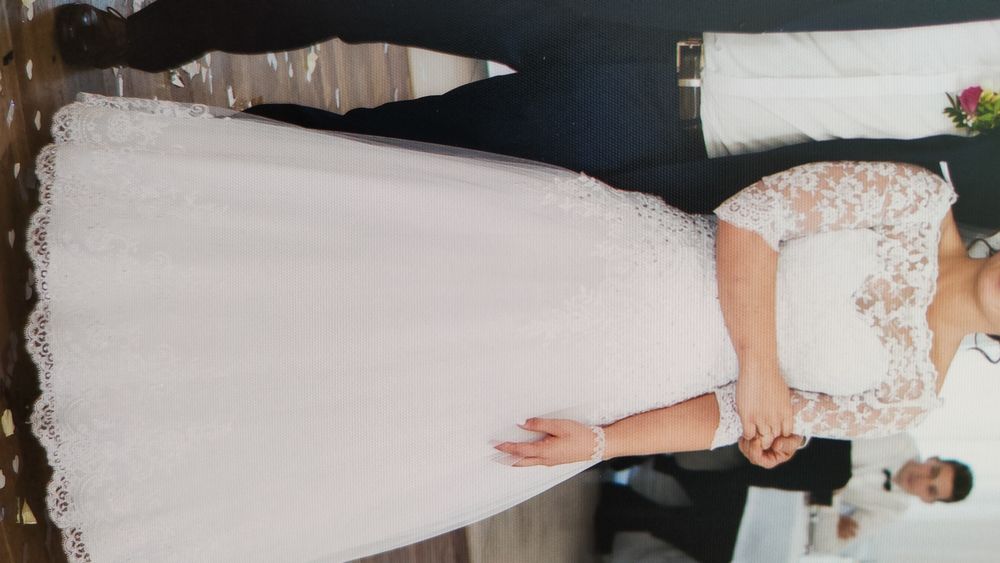 Piękna suknia ślubna