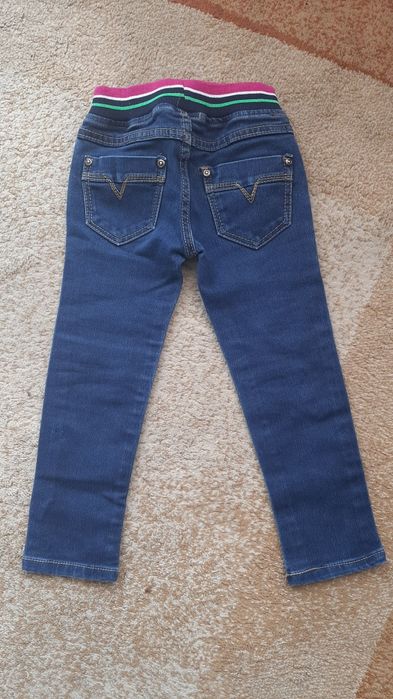Spodnie dżinsy/jeansy dziewczęce 104