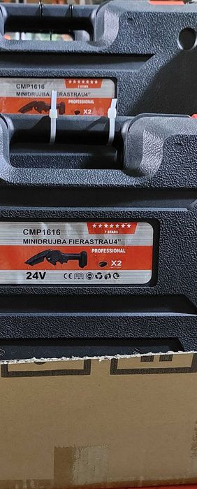Mini Serra Elétrica 24V com 2 Baterias - NOVO