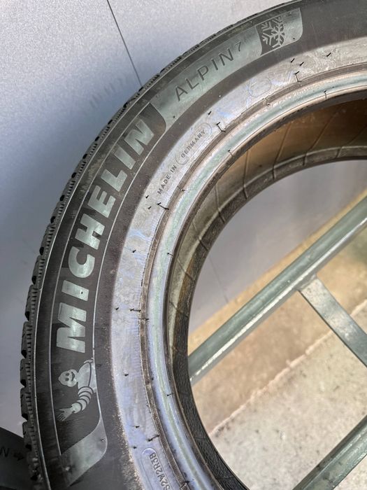 Шины БУ 205 60 R 16 Michelin Alpin 7 Зима Комплект резина