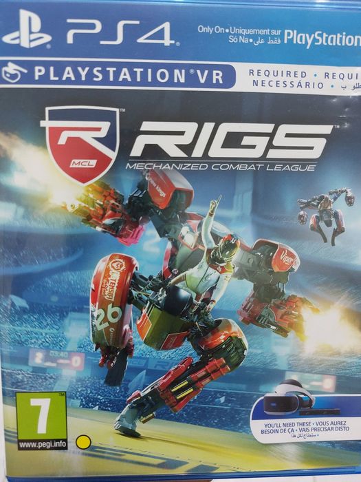 PS4 jogo Rigs Mechanized Combat League